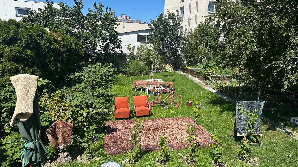 plyšový retro koberec 2,5m x 3,5m