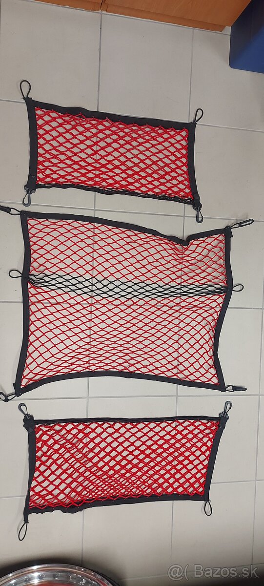 Sietky do kufra cervene original Skoda