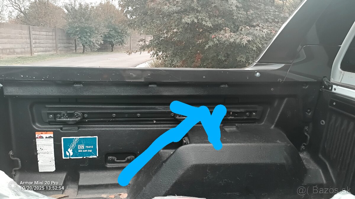 Ford Ranger plastovy kryt