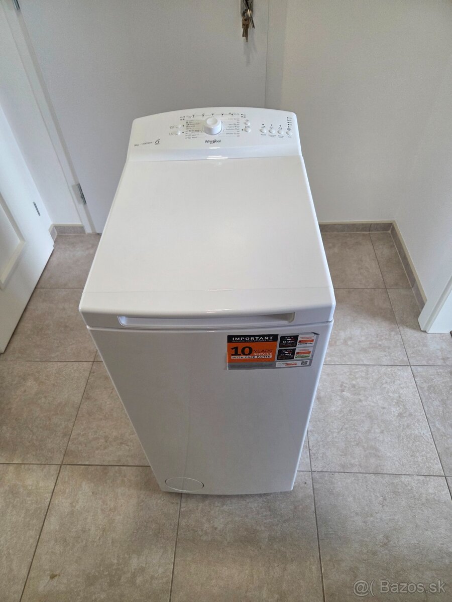 Nová práčka whirpool