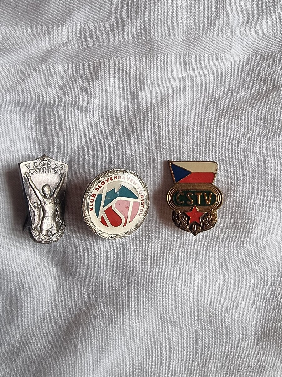 Predám odznaky KST,ocenenia
