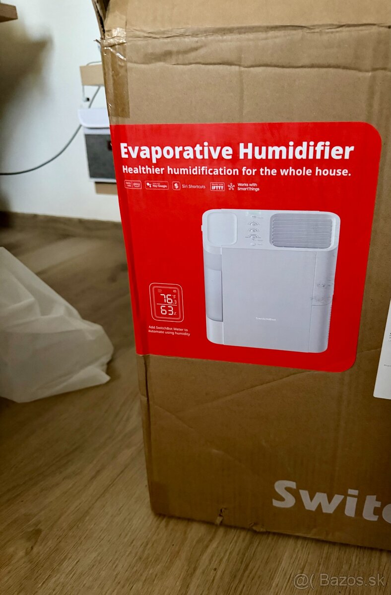 SwitchBot Evaporative Humidifier – nový (len rozbalený)