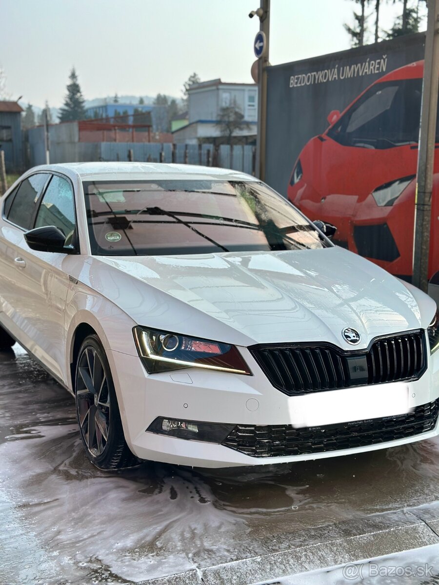 Škoda Superb III sportline, WEBASTO, CANTON