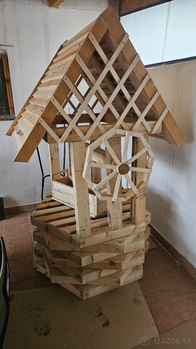 Drevena studňa