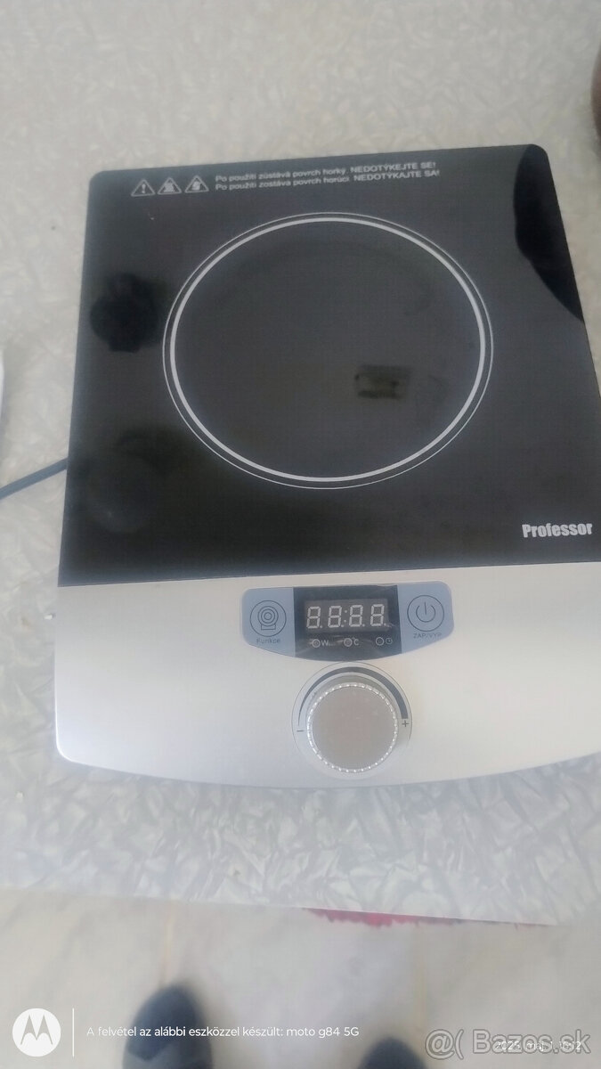 Elektrický indukčný varič 1 platnička