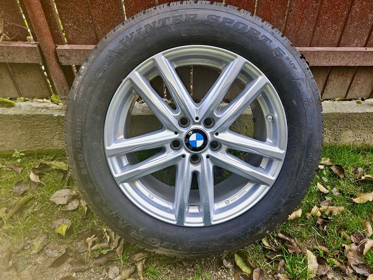 Predám zimné pneumatiky a disky na BMW rady X