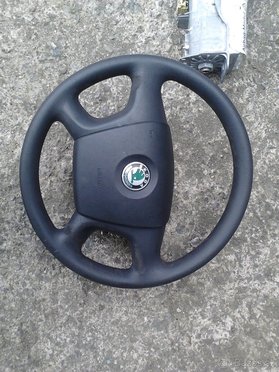 pas, airbag, airbagy, škoda octavia 2, interier octavia II