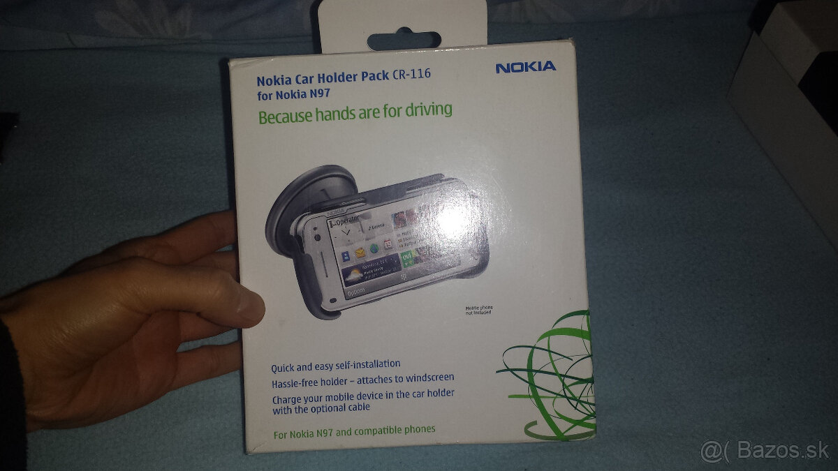 Originálny držiak telefónu do auta na nokiu N97 CR-116