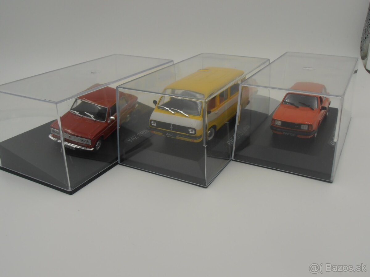 VAZ, ŠKODA, RAF DeA 1/43