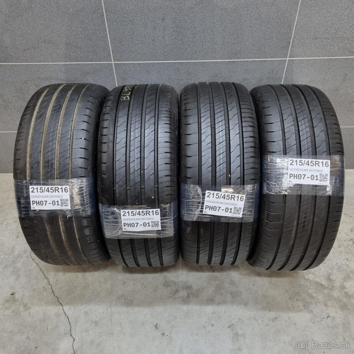 Letné pneumatiky 215/45 R16 GOODYEAR DOT0822