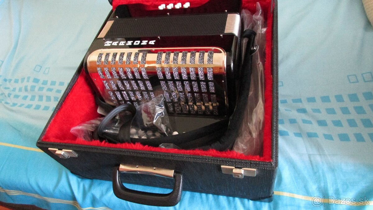 Harmonika Heligonka C F