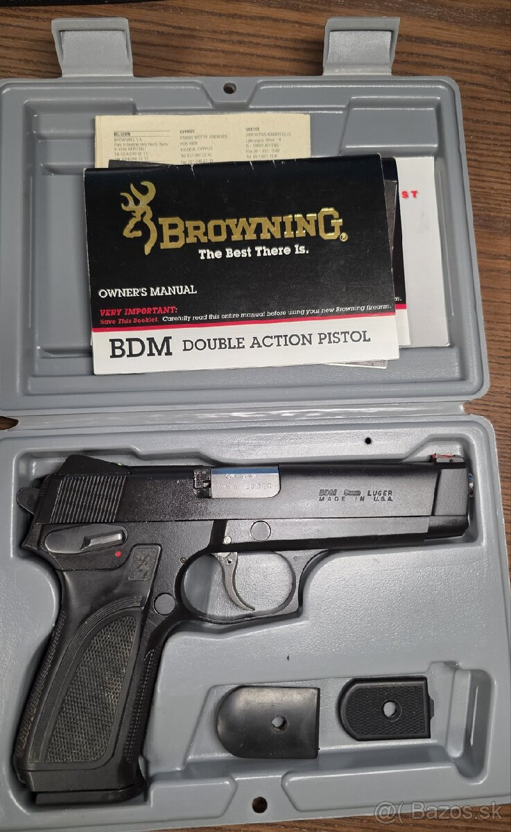 Browning BDM 9mm Luger
