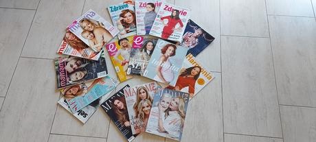 Časopisy Mix 2013-2023-EVITA, MADAM Eva, Zdravie...