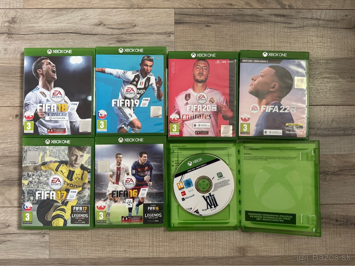 Predám Hry na Xbox One - FIFA, XIII