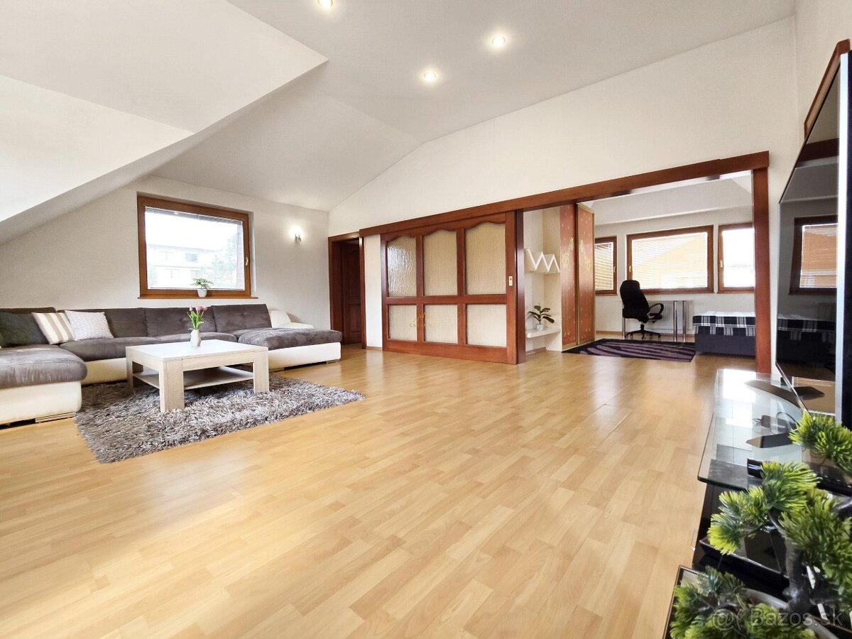 Veľký LOFTOVÝ 3-izb. byt (117 m2) blízko Centra / Cimborkova