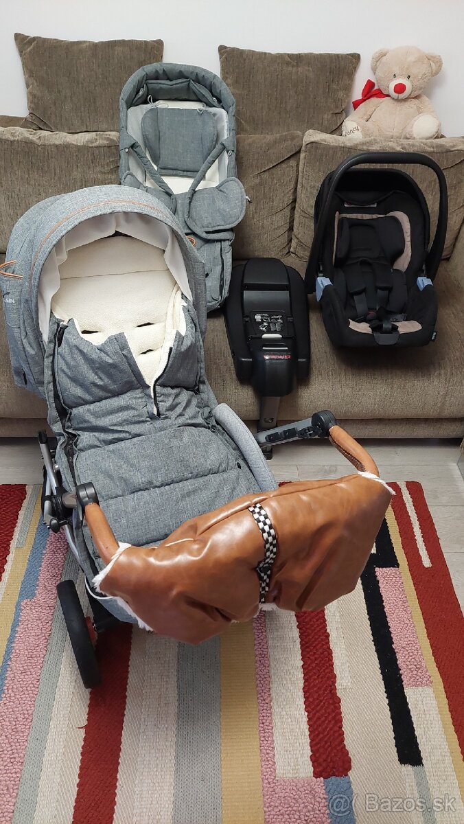 Trojkombinácia Gesslein F6 Air+ + Recaro Privia