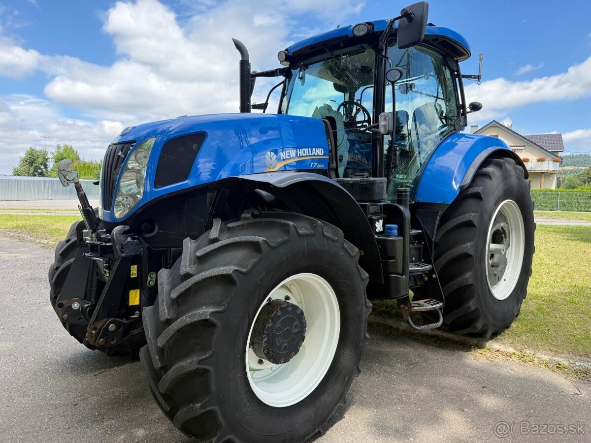 Zemědělský traktor New Holland T7.260 rok výroby 2014 8100 m