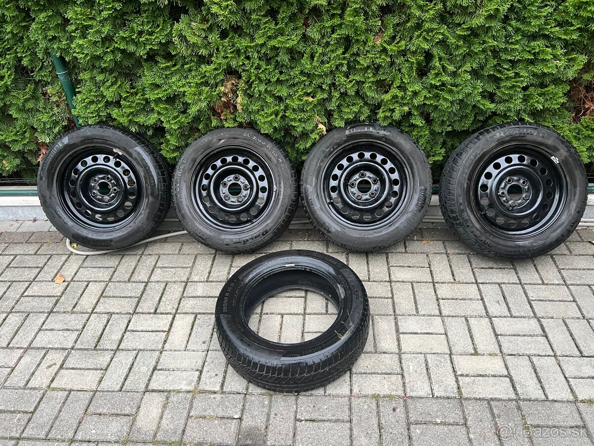 205/60 R16 92H, 6,5J x 16 5x115 ET41