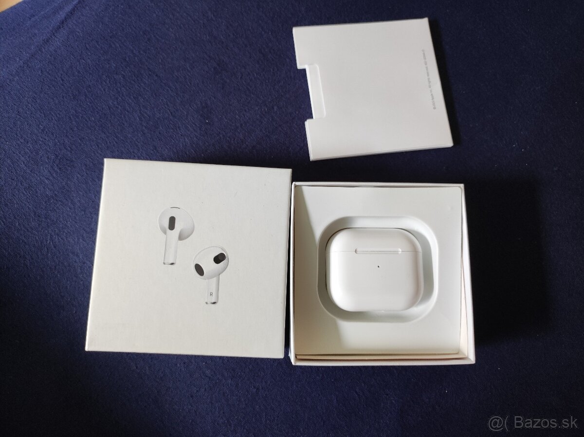 Predám slúchadla Apple AirPods 2021 MagSafe.