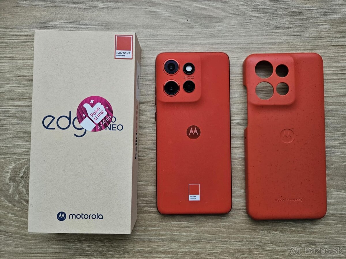 Motorola Edge 50 Neo,8GB/256 GB,cerveny,top,zaruka,kryt