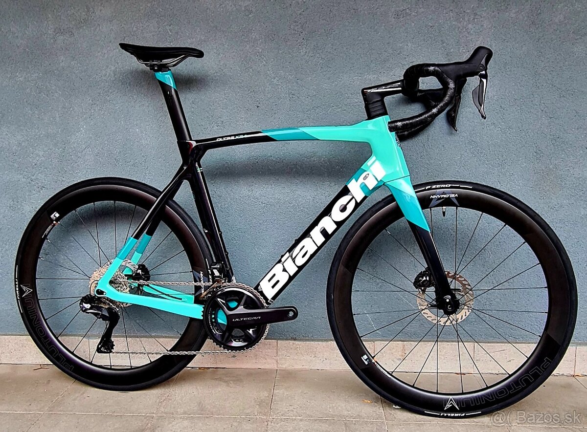 Bianchi Oltre XR4 Disc Ultegra Di2 12sp + Velomann 55 mm