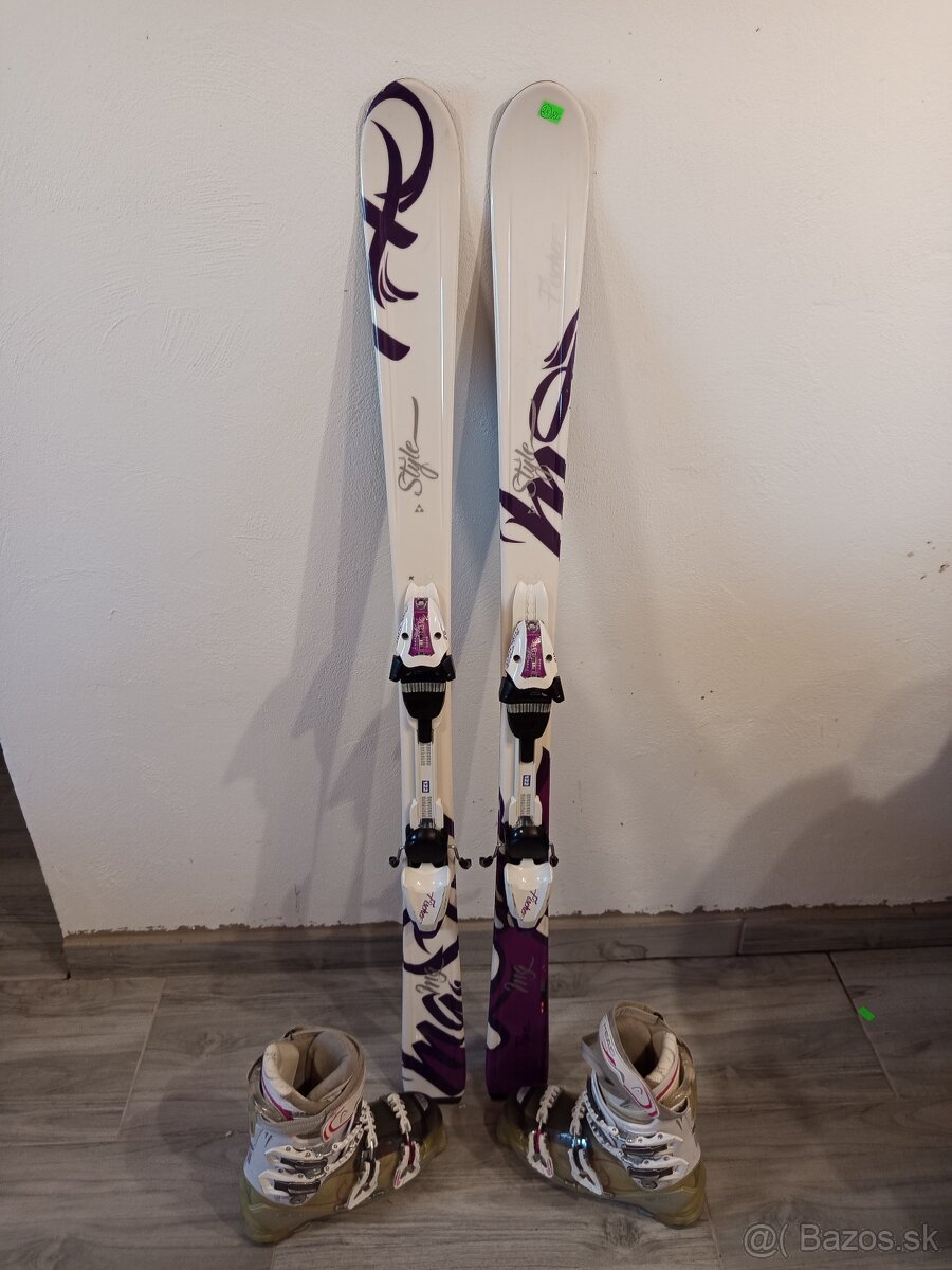 predám dámske lyže fischer pure