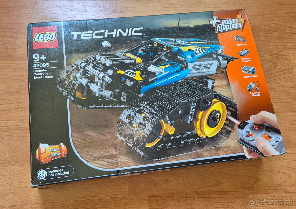 LEGO Technic 42095 na diaľkové – RC Stunt Racer