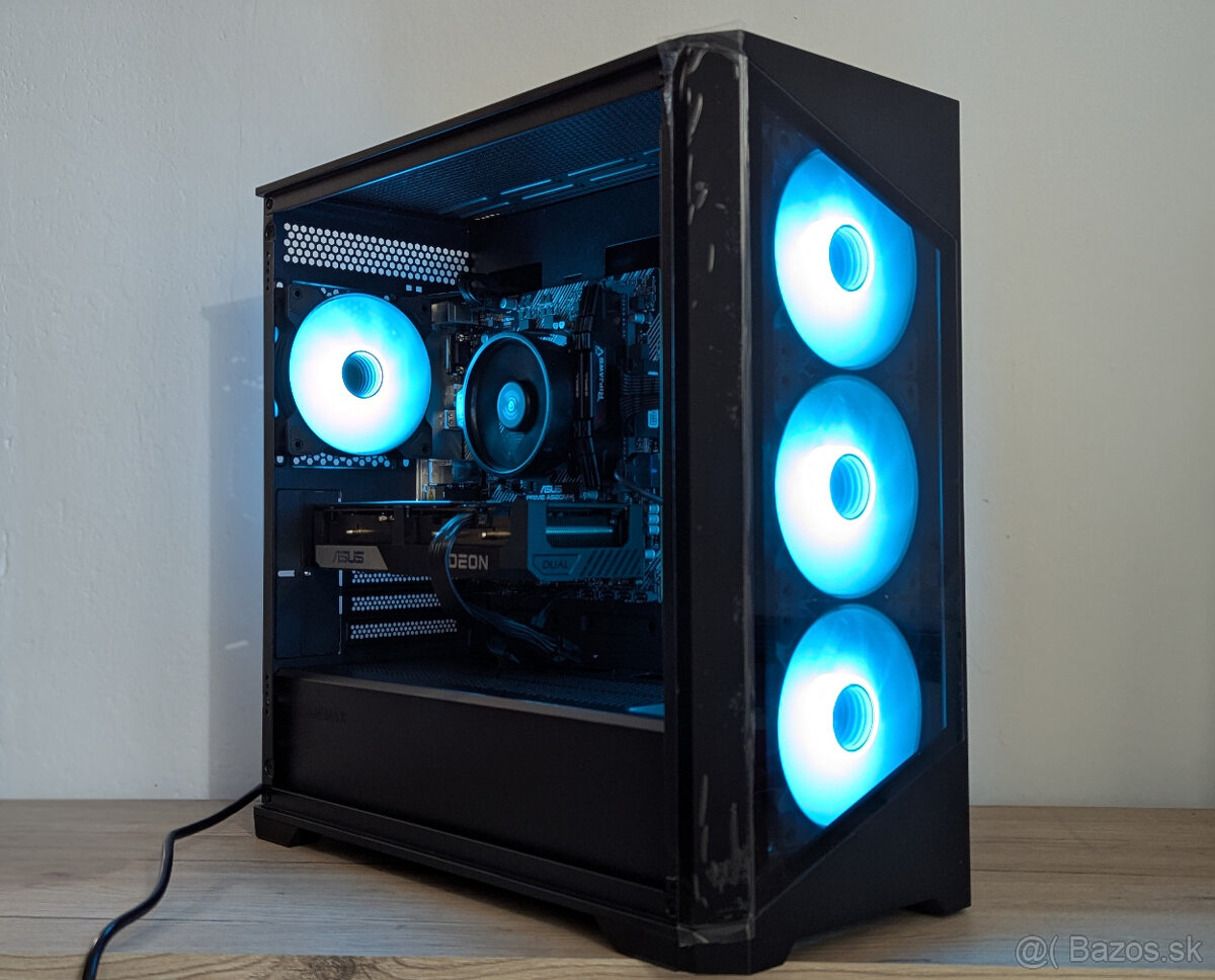 Ryzen 5 5500 , RX 6600XT 8GB, 500GB nvme, 600W