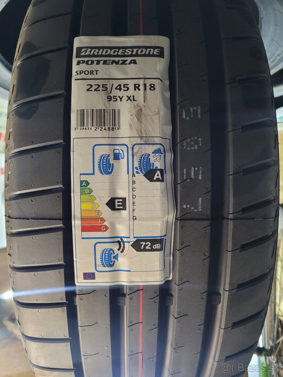 Bridgestone 225/45 R18 letne