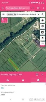 Orná pôda Trenčianska Zavada 1934m2