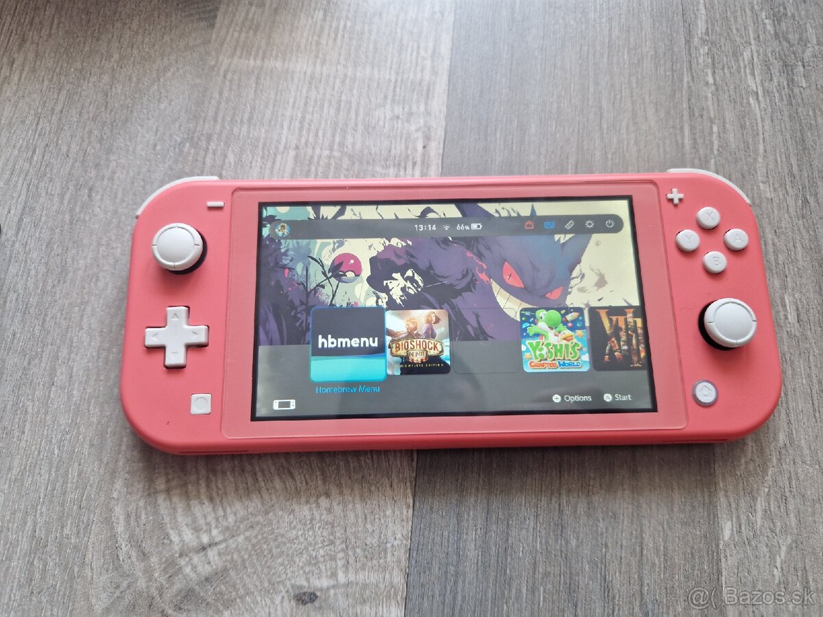 Nintendo switch Lite CFW atmosféra