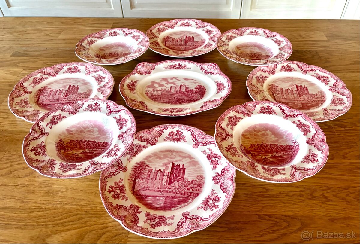 Starý anglický jídelní porcelán