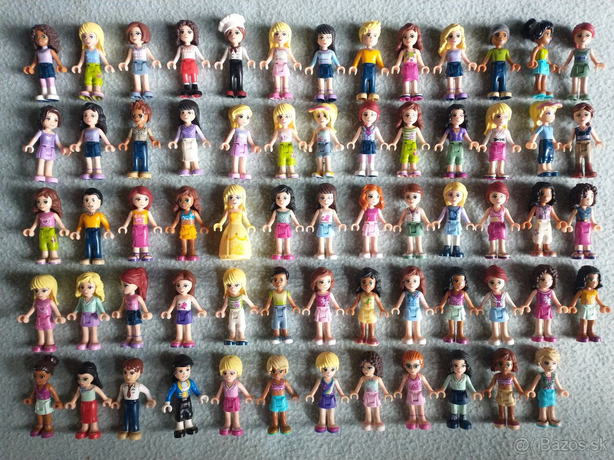 Zbierka LEGO Friends 64 figúrok.