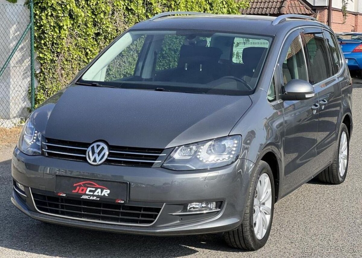 Volkswagen Sharan 2.0TDi HIGHLINE DSG KŮŽE 7MÍST nafta