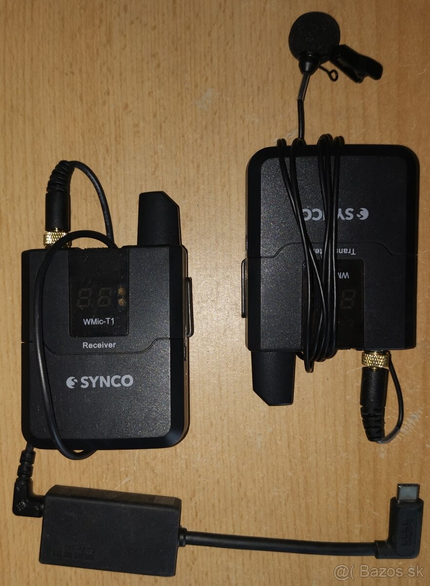 bezdrôtový mikrofónový systém SYNCO WMic-T1