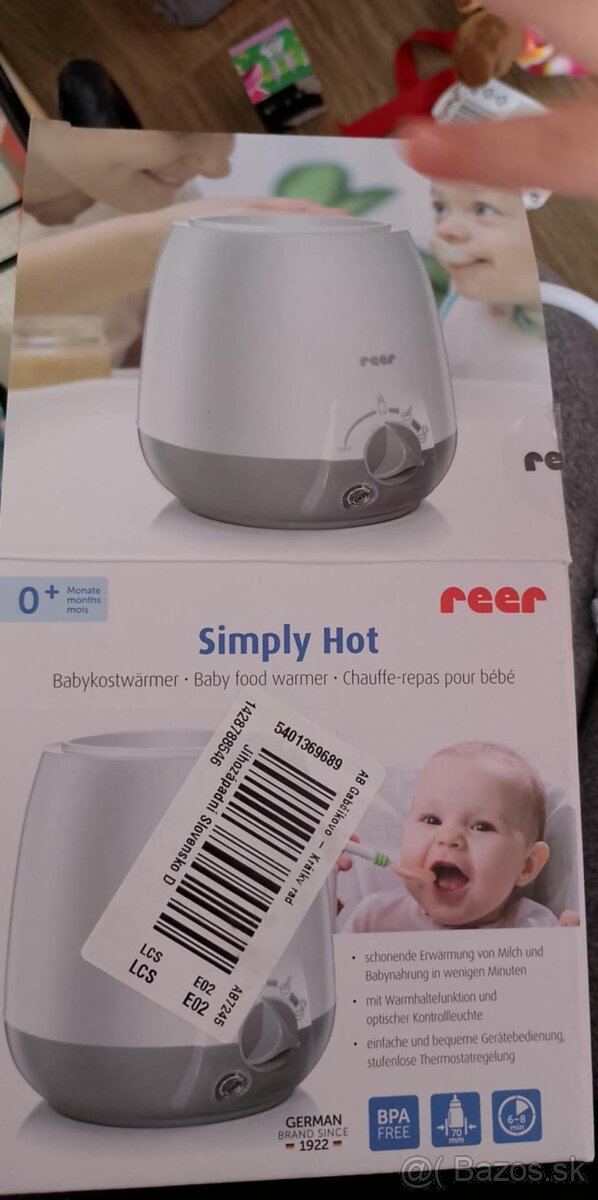 Ohrievač fliaš REER Simply Hot