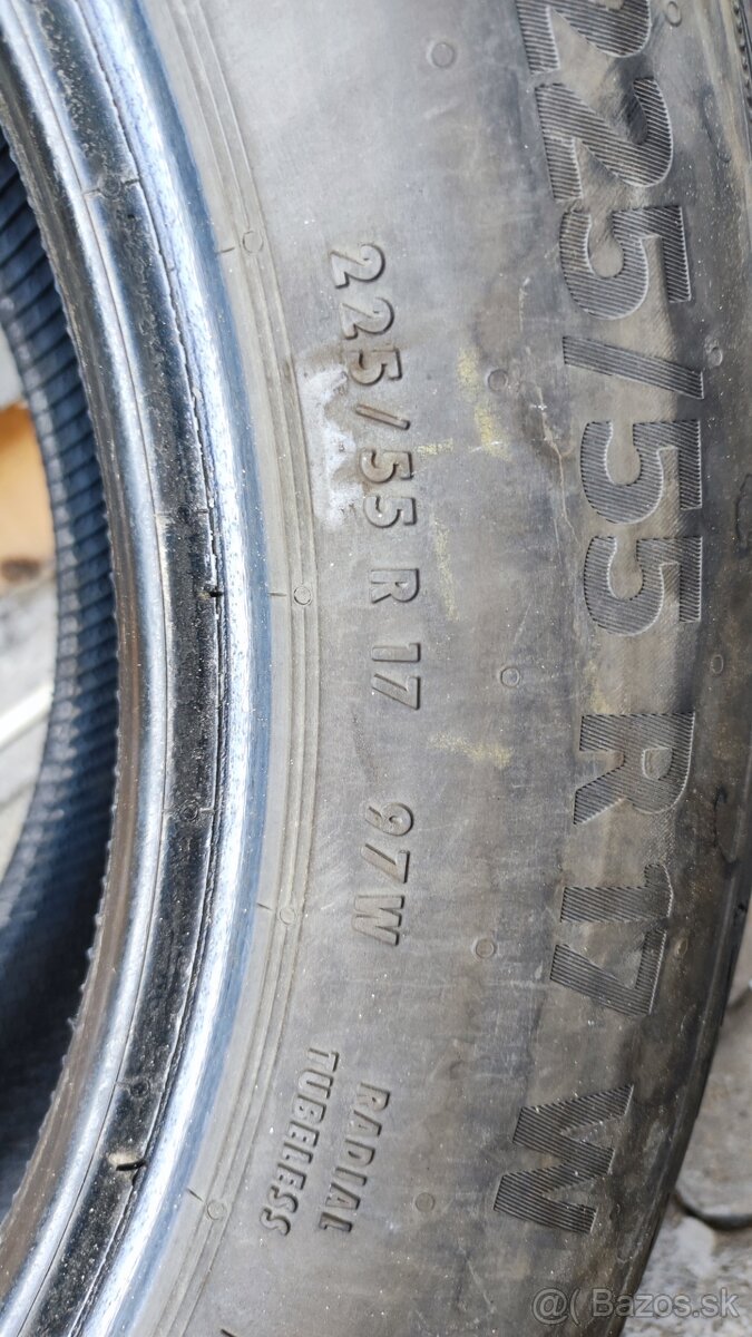 225/55R17 97W. Continental premium contact6