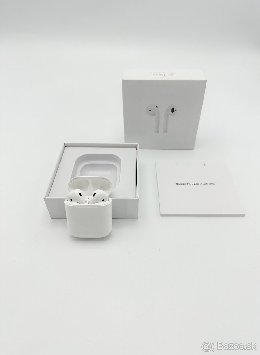 Apple AirPods 2. Generácia MV7N2ZM/A v Záruke Používané
