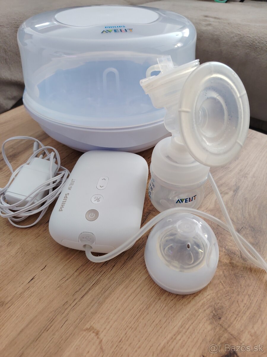Philips Avent SCF396 Elektrická nabíjacia odsávačka mlieka