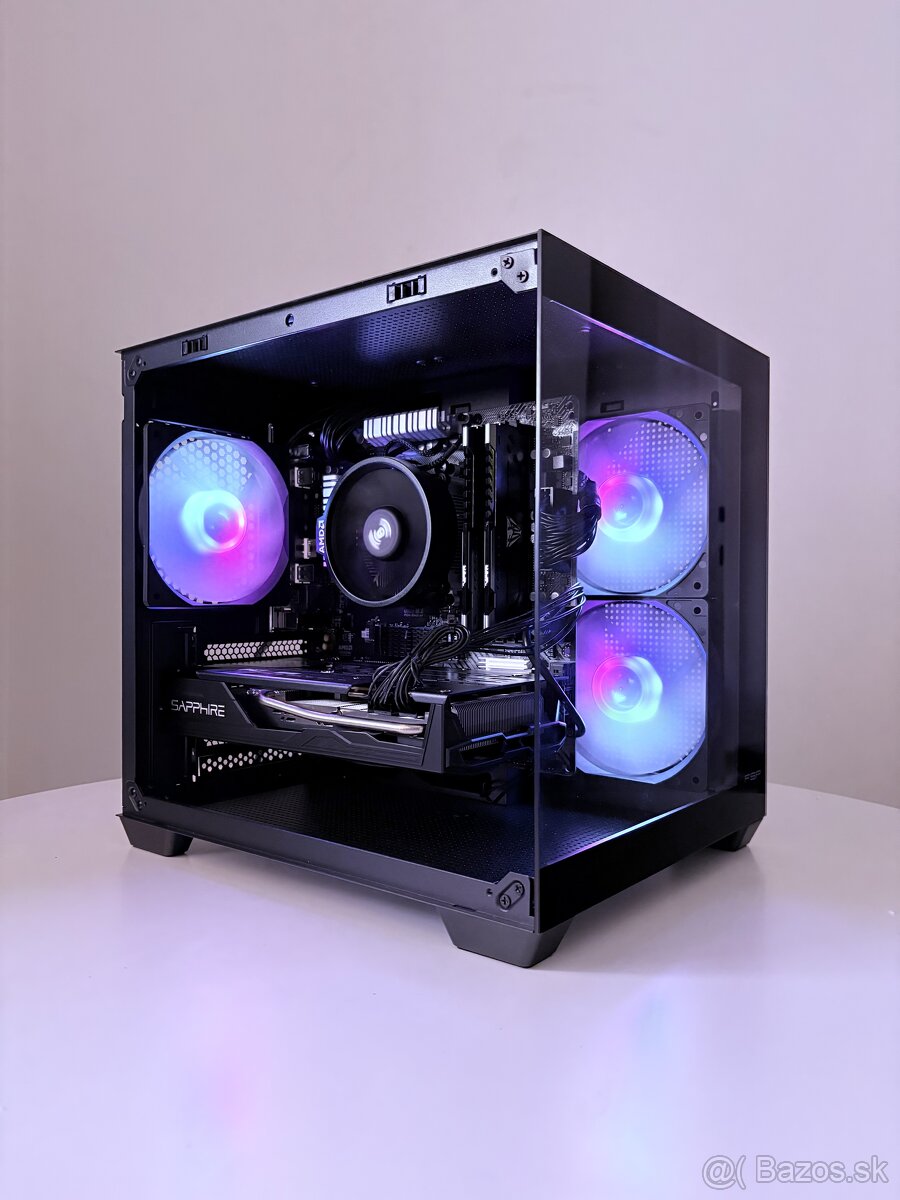 Herný PC Ryzen 5 5500 / RX 5700 XT / 16GB RAM / 500GB NVMe