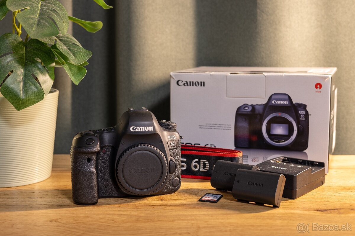 Canon 6D Mark II (plus 2x originál batéria)