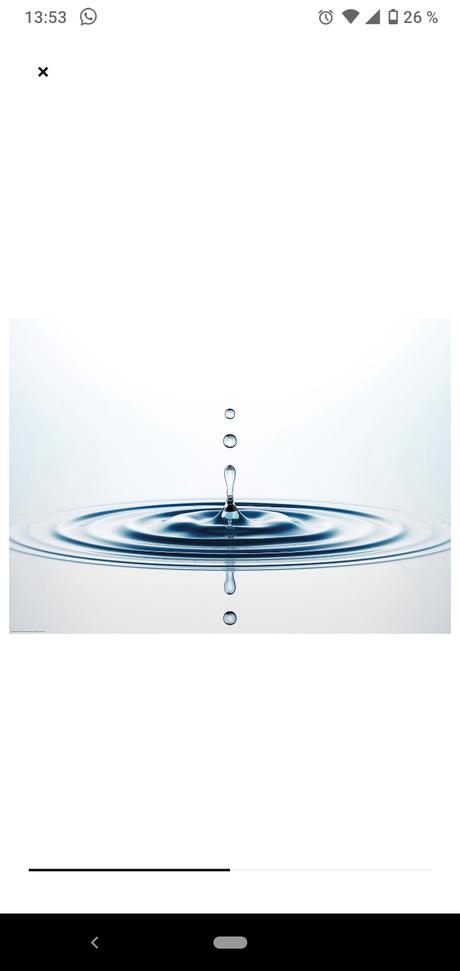 Foto obraz Kvapka vody