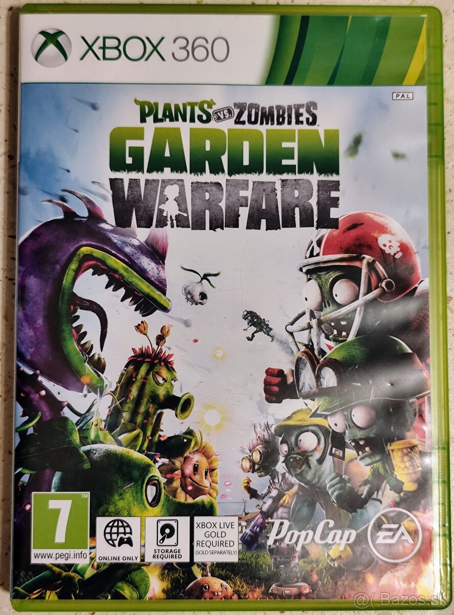 Plants vs Zombies Garden Warefare Xbox 360