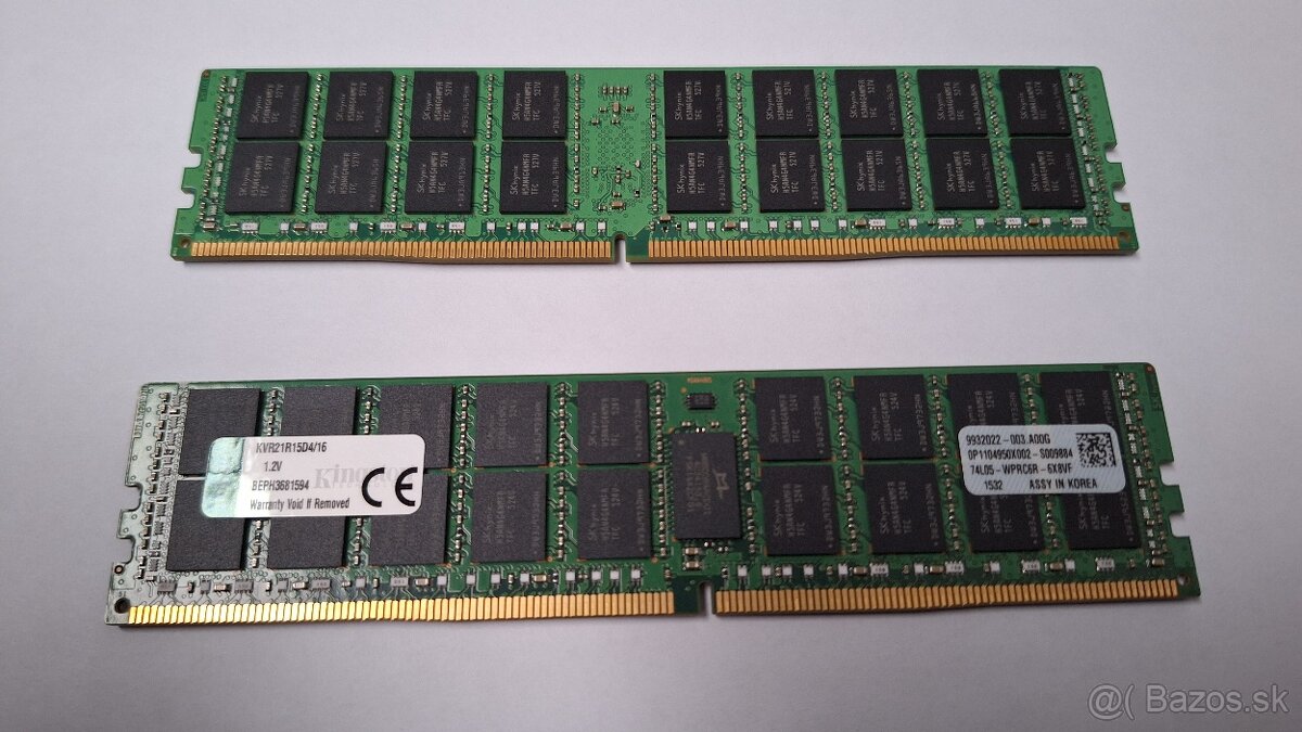 DDR4 16GB KVR21R15D4/16