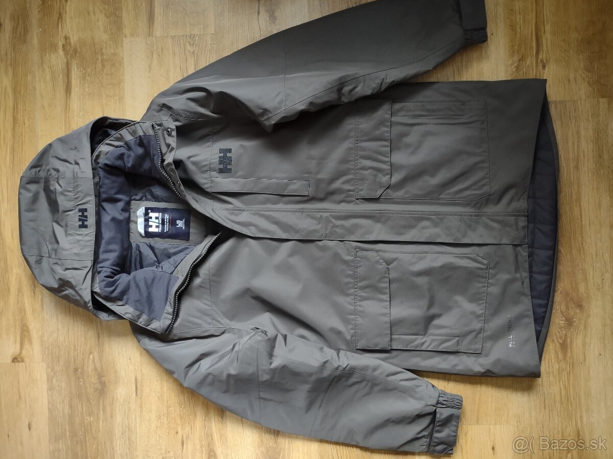 HELLY HANSEN, zelená Parka L/G, nová