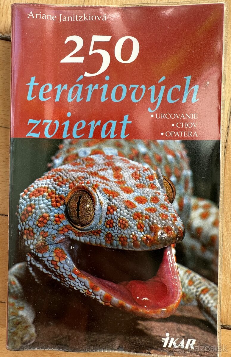 Kniha 250 teráriových zvierat Ariane Janitzkiová za 5eur