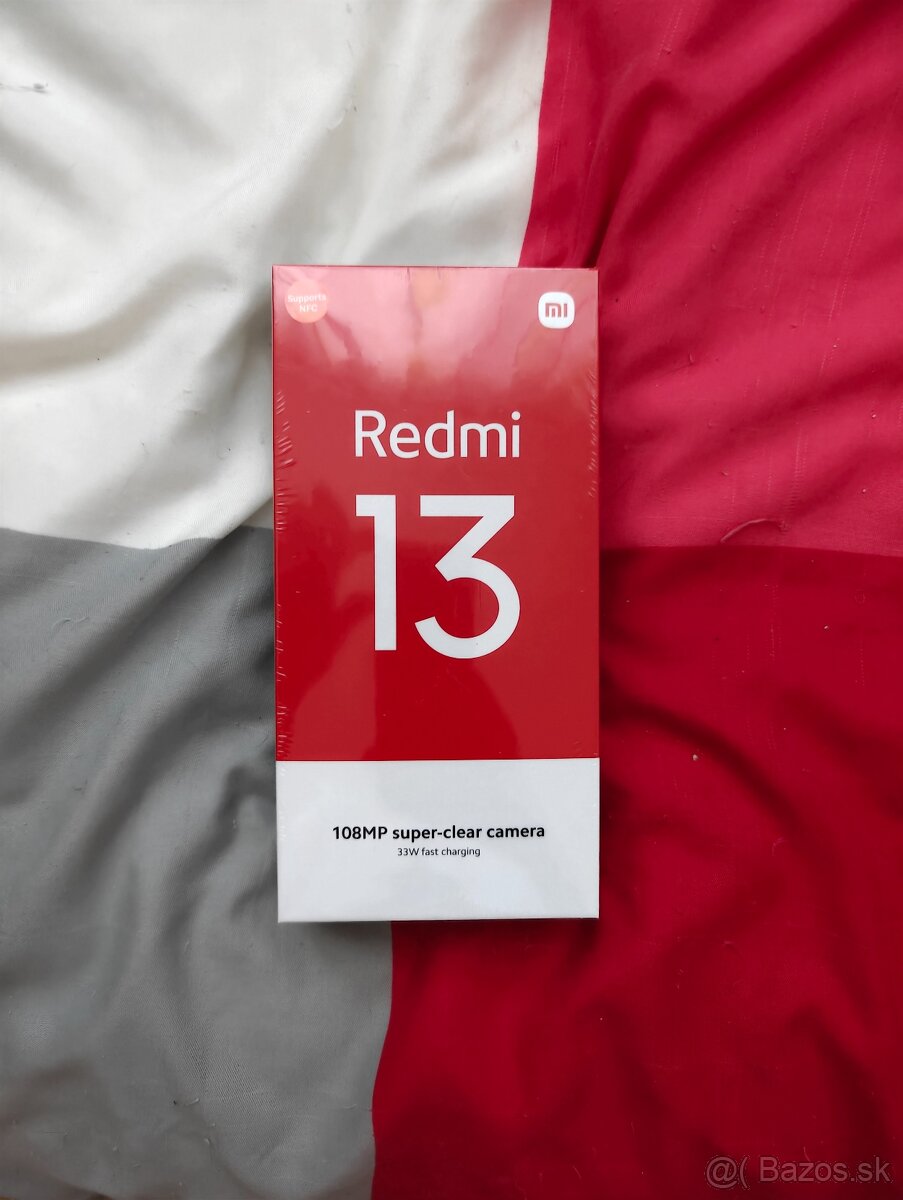 Xiaomi redmi 13 6/128 GB Midnight Black - nerozbalený