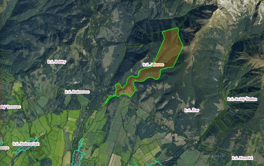 Spoluvlastnícke podiely na pozemkoch na Liptove
