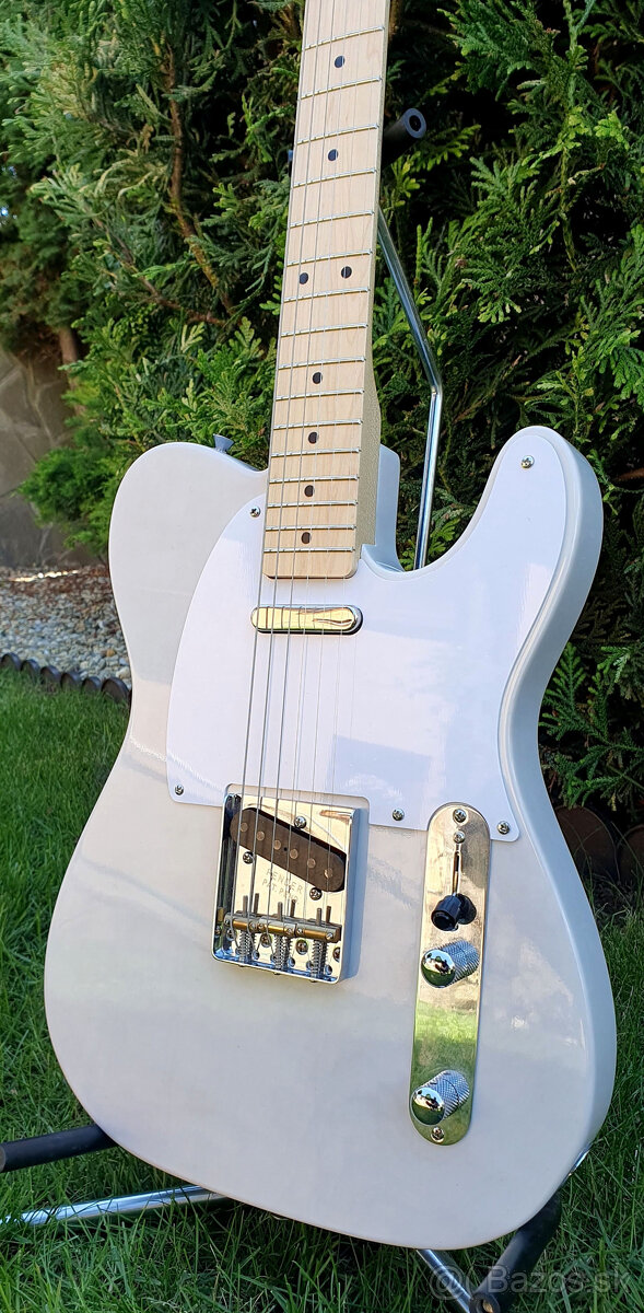 Musikraft/USACG Telecaster '54 Whiteguard /Blonde Ash/