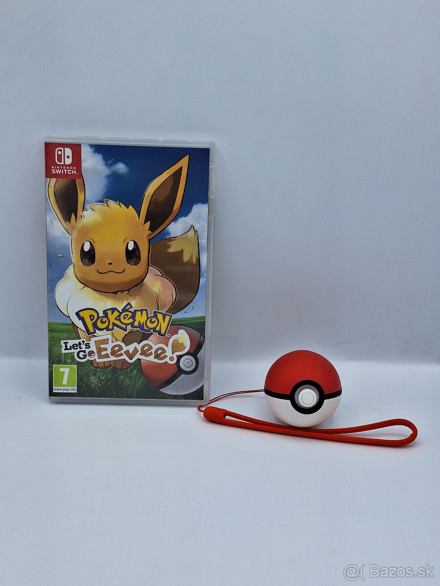 Nintendo Switch hry a Pokeball Plus
